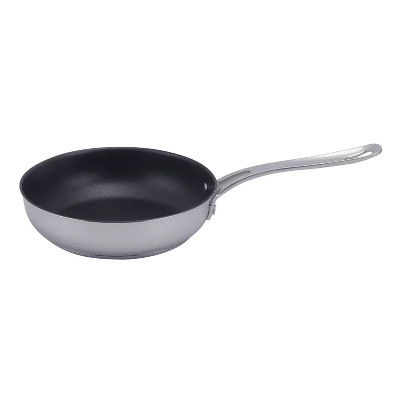 Non-Stick Stainless Steel Fry Pan, 8"