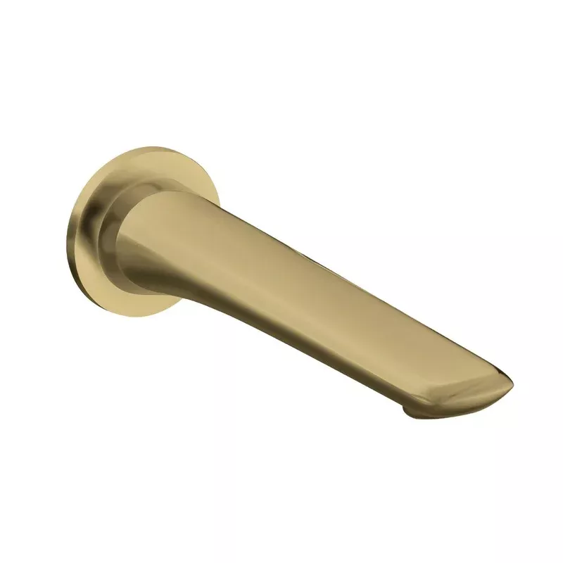 Norico Bellino Brushed Yellow Gold Bath Spout