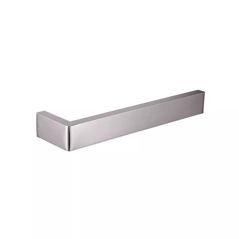 Norico Cavallo Brushed Nickel Square Towel Ring 200mm