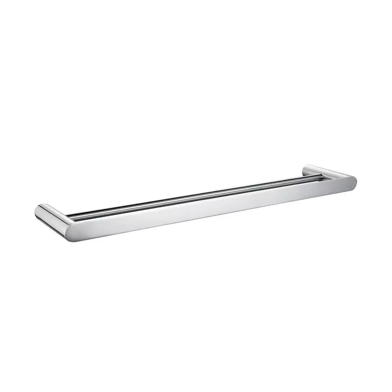 Norico Esperia Chrome Solid Brass Double Towel Rail 600mm