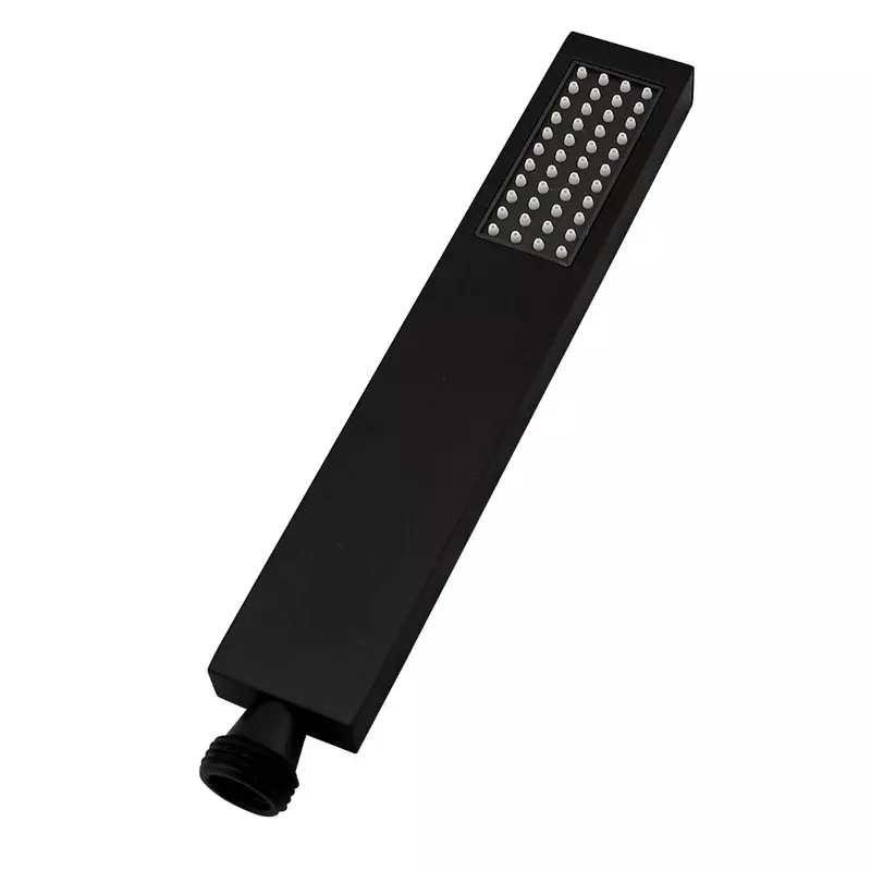 Norico Esperia Matte Black Square Handheld Spray Head