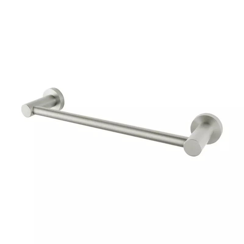 Norico Pentro Brushed Nickel Single Bar Towel Ring