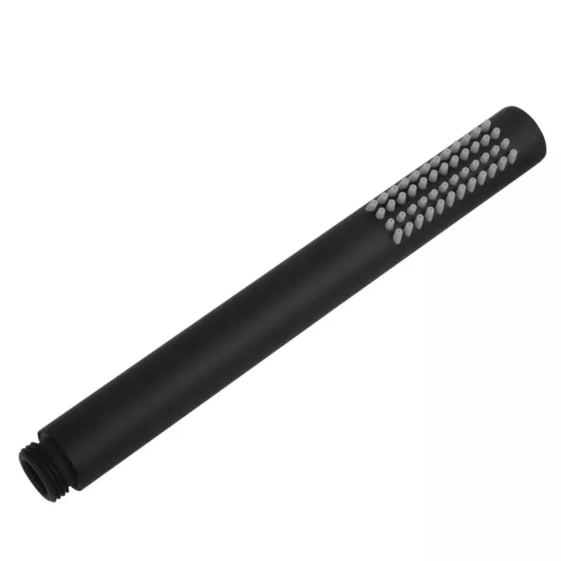 Norico Pentro Round Matte Black Solid Brass Hand Shower Spray