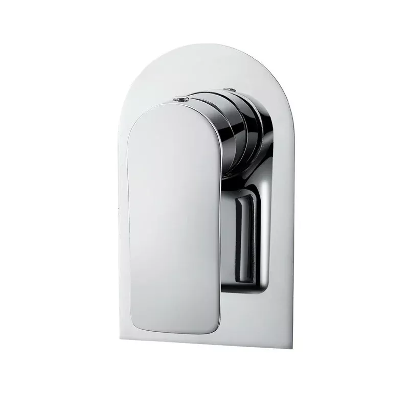 Norico Persano Bathroom Chrome Solid Brass Shower/Bath Wall Mixer Wall Mounted