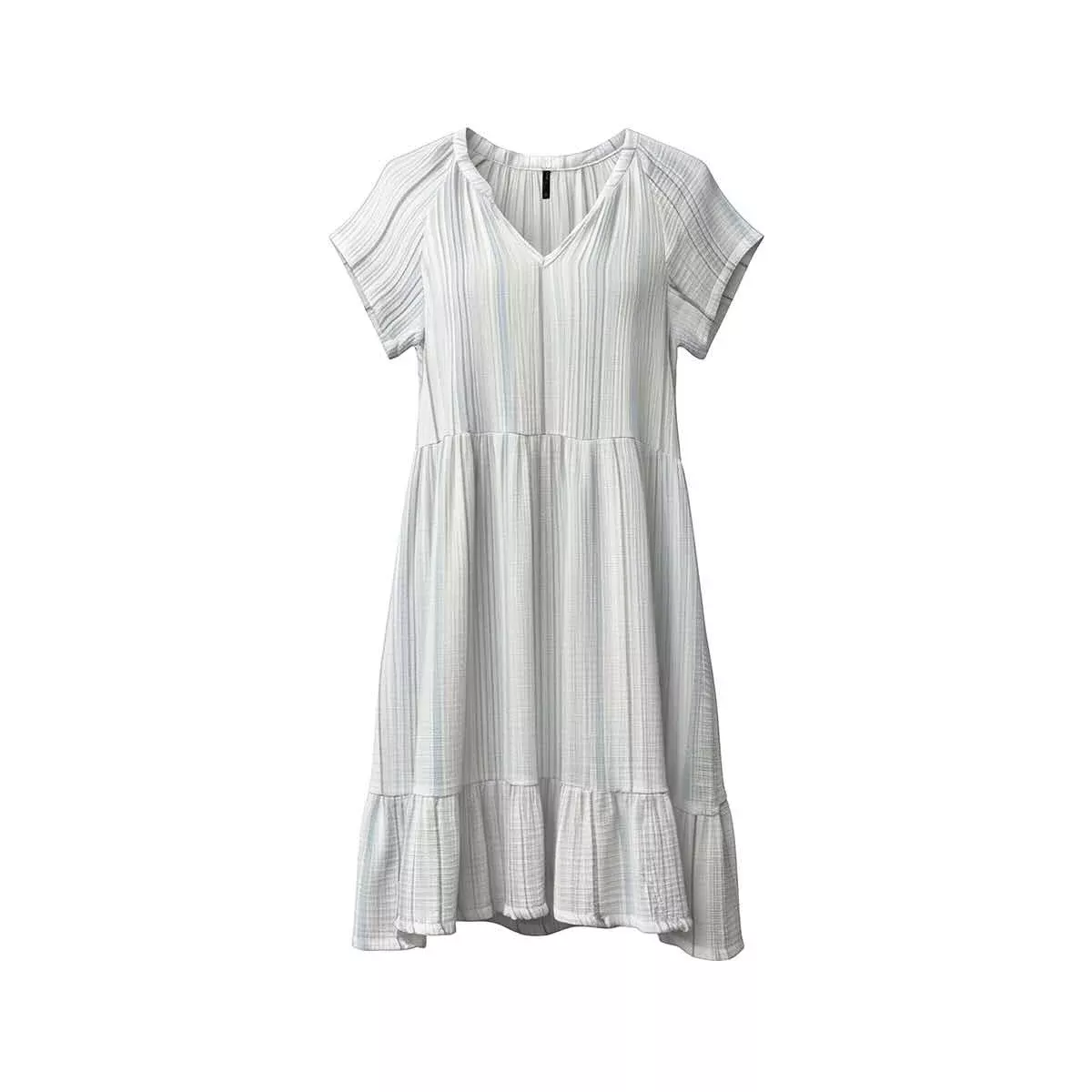 North River Women's Thistle Tiered Short Sleeve Dress