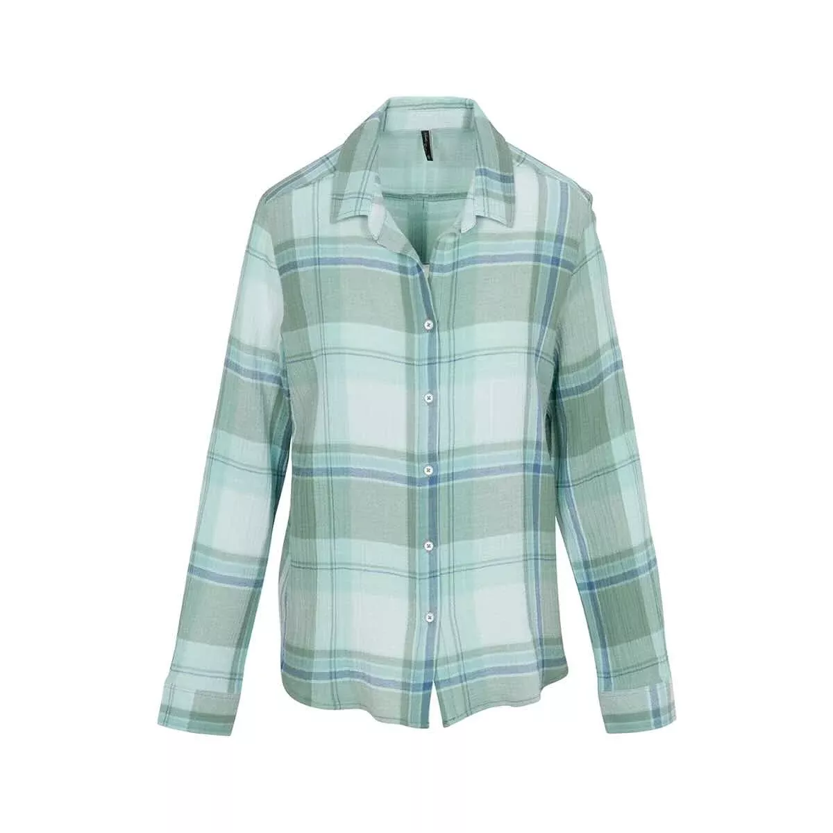 North River Women's Thistle Woven Long Sleeve Top - Curvy