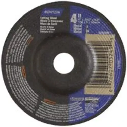 Norton 07660705249 Metal Cutoff Wheel, 4"x.045"x5/8"
