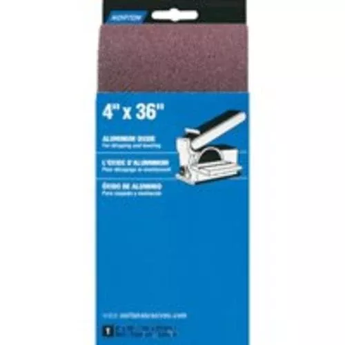 Norton 07660748675 Power Sanding Belt, Handy Pack, 4" x 36"