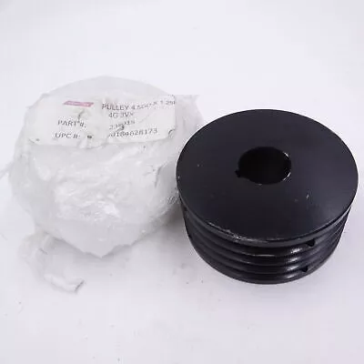 Norton 70184628173 Clipper Pulley 4.5OD X 1.25B 4G 3VX 238015 4 Groove