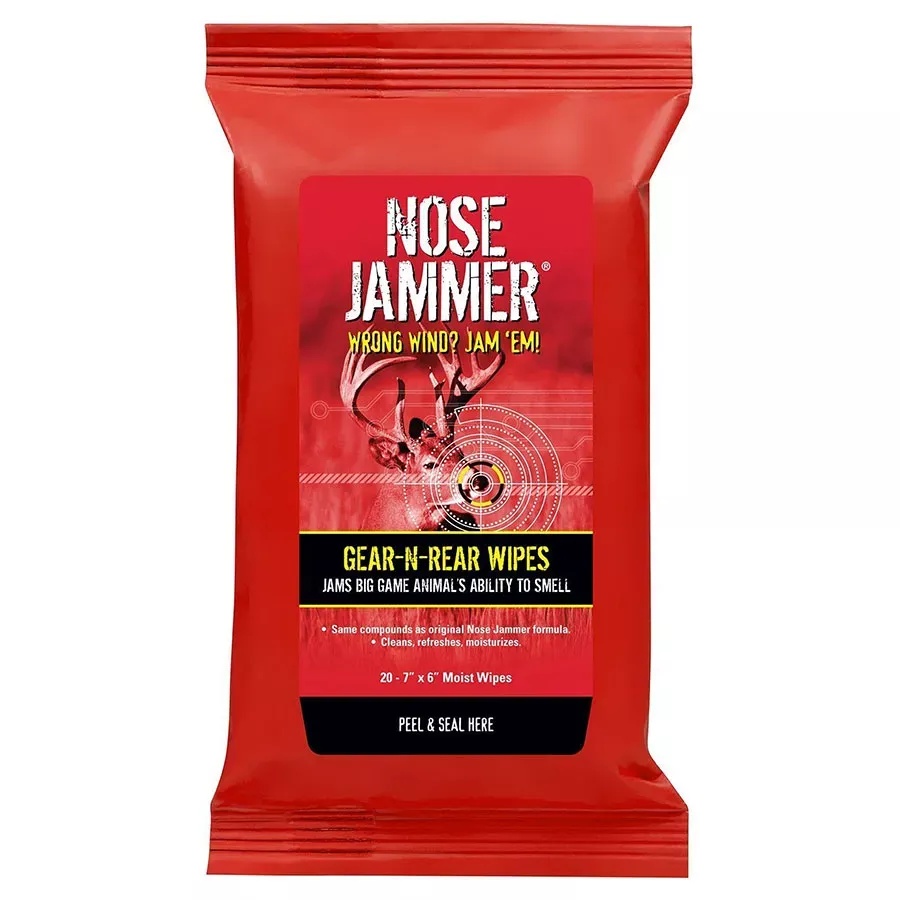 Nose Jammer Gear-N-Rear Field Wipes
