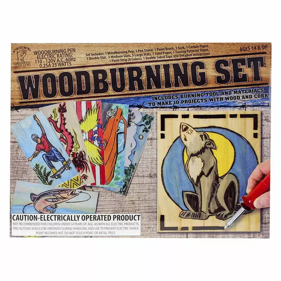 NSI Toys Woodburning Set