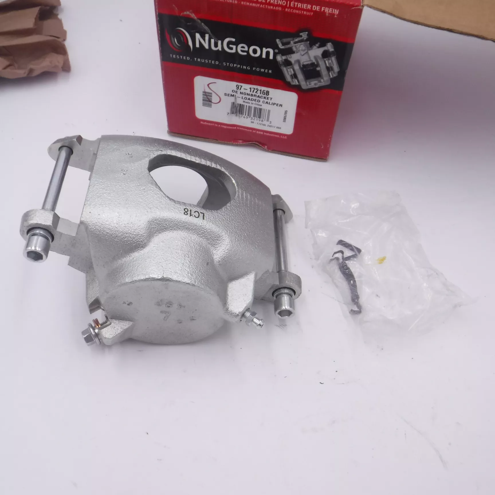NuGeon Front Left Brake Caliper 97-17216B For 1969-1972 Chevy El Camino