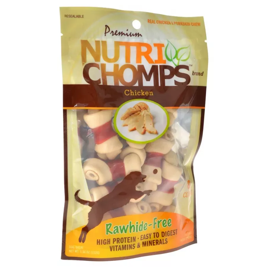Nutri Chomps Chicken Wrapped Mini Knots