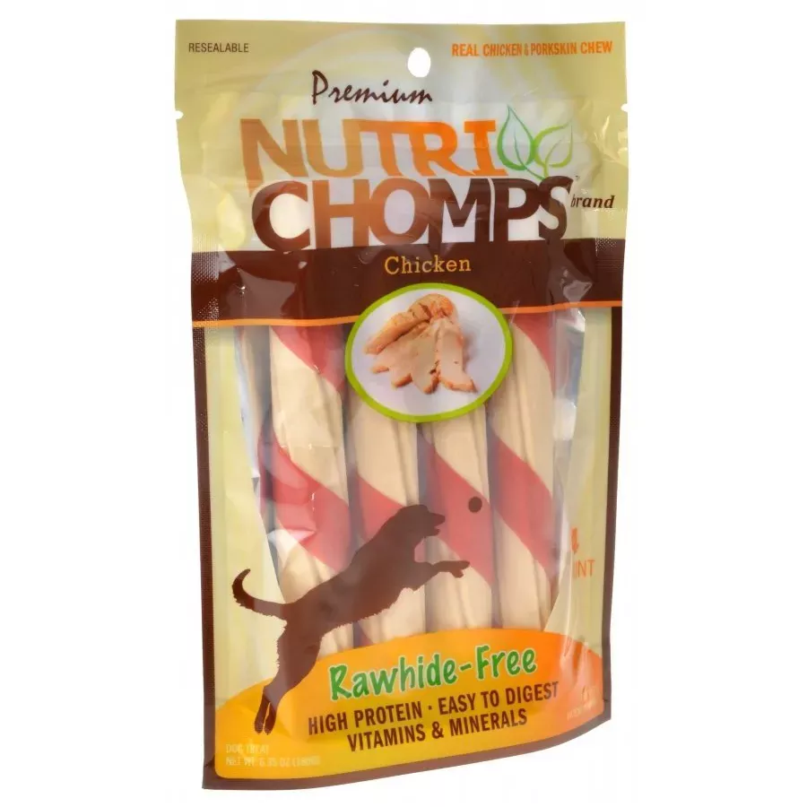 Nutri Chomps Chicken Wrapped Twists - 4 ct