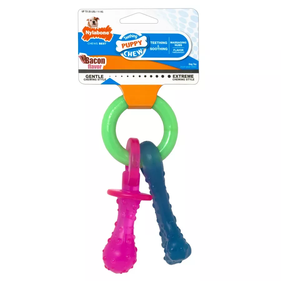 Nylabone Puppy Teething Pacifier Chew Toy