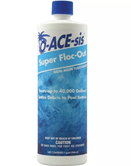 O-ACE-Sis TF071001012OAC Super Floc Out Pool Clarifier, 1 Quart