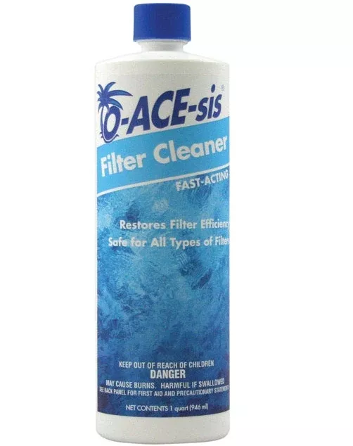 O-ACE-sis TF075001012OAC Filter Cleaner, 1 Quart