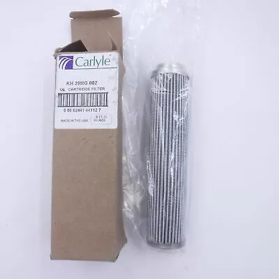 OEM Carlyle Carrier KH39MG002 Oil Filter Cartridge, Screw Compressors, 3 Microns