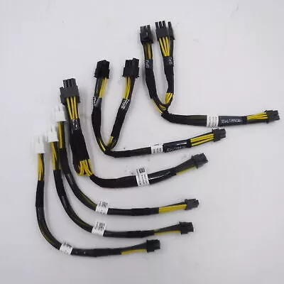 OEM Dell 0G22FR Kit -(3x 0TR5TP & 3x 04VPD3) GPU Cable TR5TP Riser to GPGPU