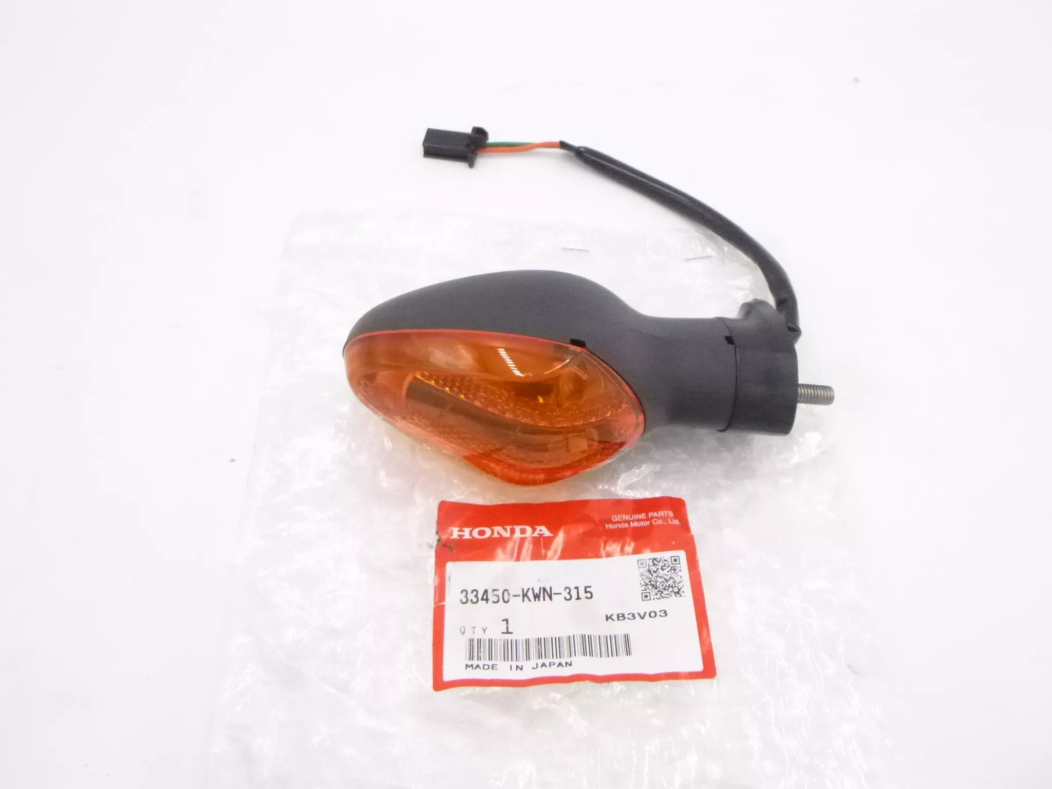OEM Honda 33450-KWN-315 Left Front Turn Signal Assy fits 2013 PCX150 2011 PCX125