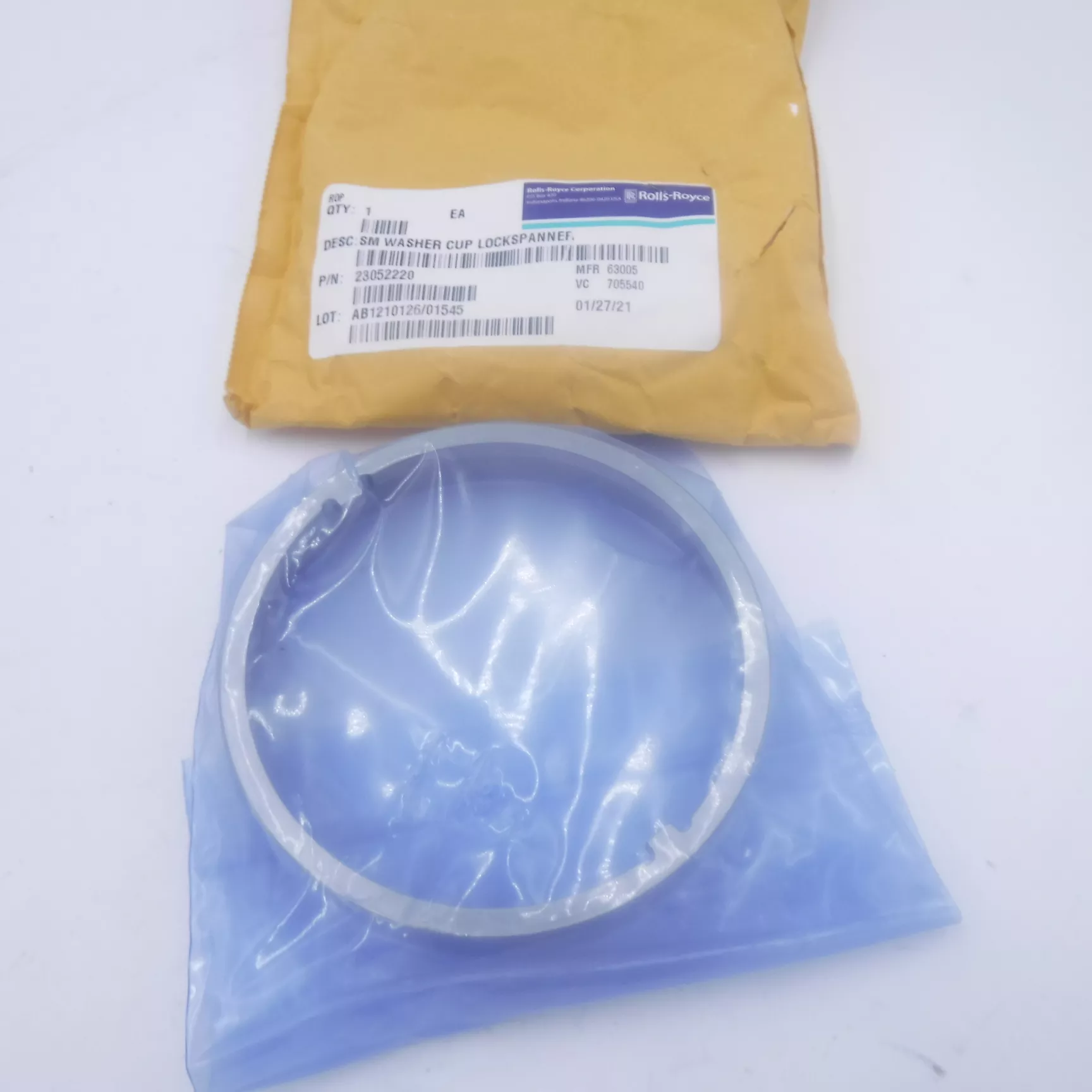 OEM Rolls-Royce Cup Lock Spanner Washer 23052220
