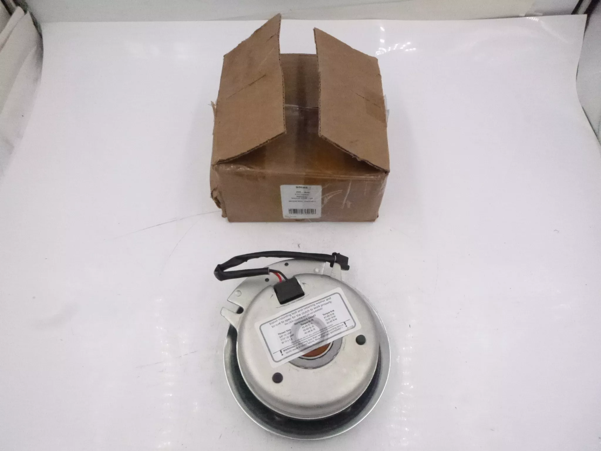 OEM Warner Stens 255-643 PTO Electric PTO Clutch Rotary For Stander/Sentar