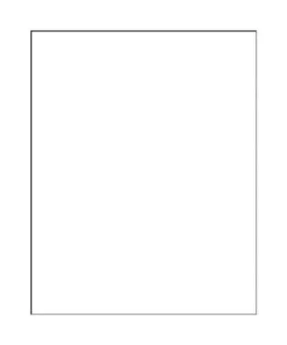 Office Depot858286 Poster Boards, 11" x 14", White