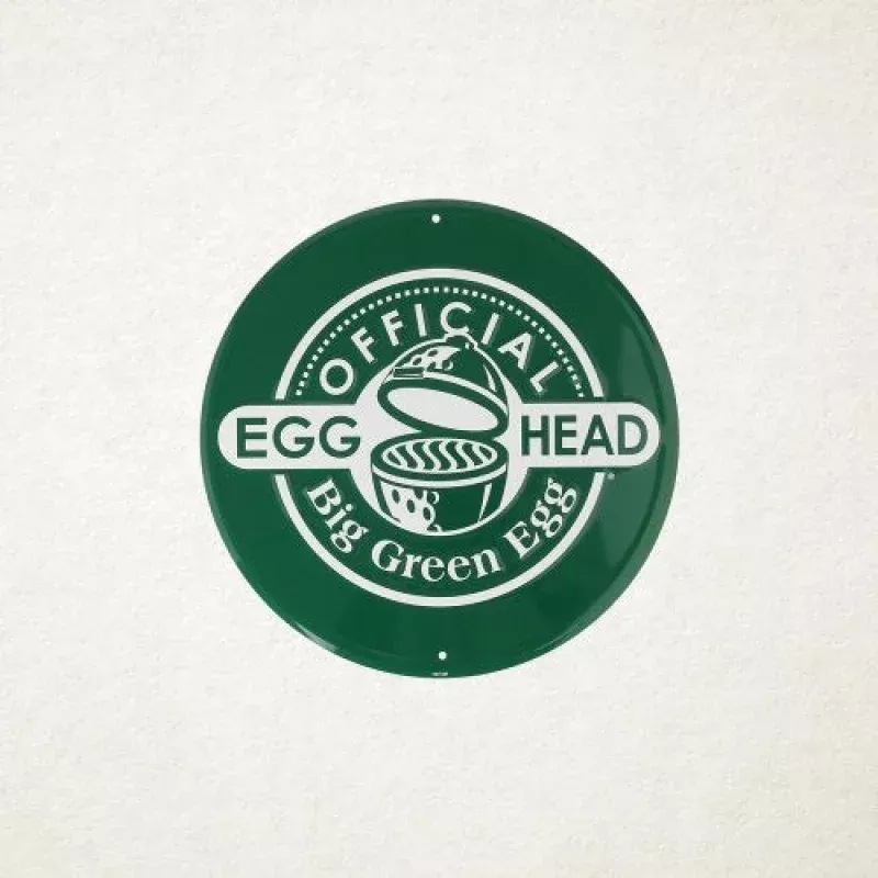 Official Egghead Round Green Sign