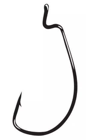 Offset Worm Hook 25PK - 3/0
