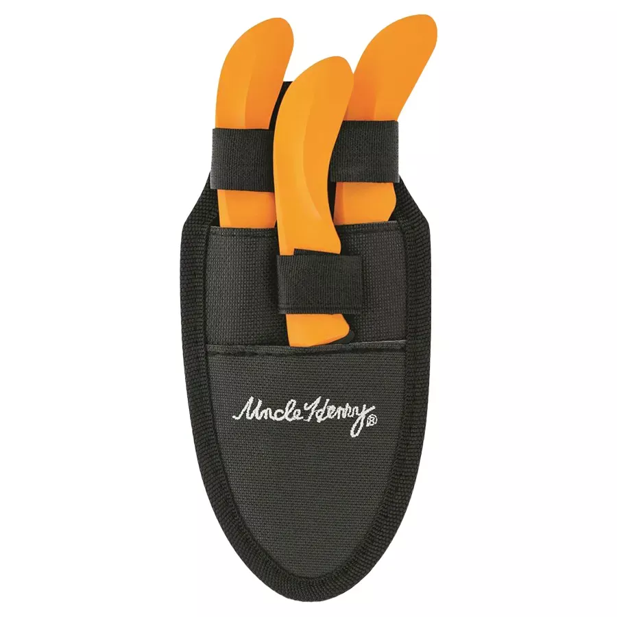 Old Timer Hunting Knife Combo - Orange - 3 pk