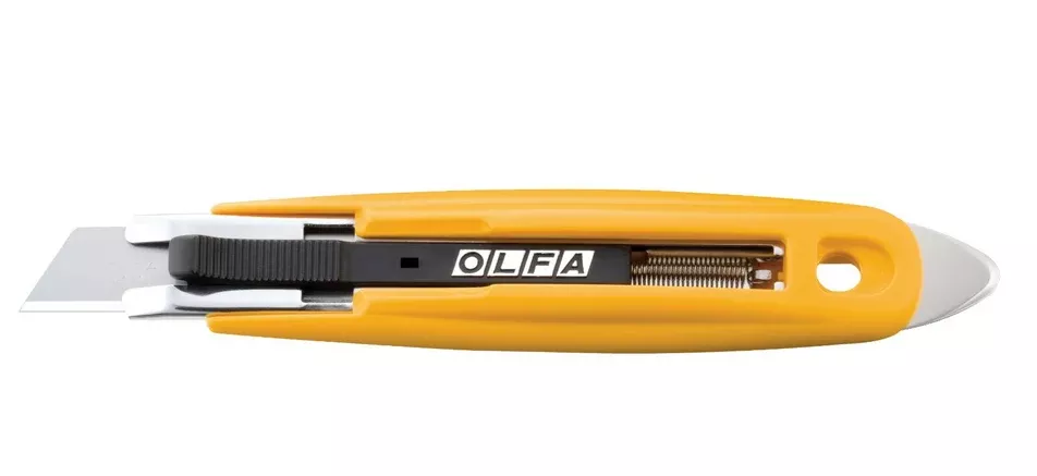 Olfa 1086095 Self-Retracting Safety Knife With Tape Slitter