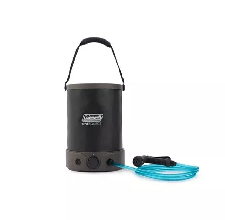 OneSource Rechargeable Built-In Pump Camp Shower Sprayer