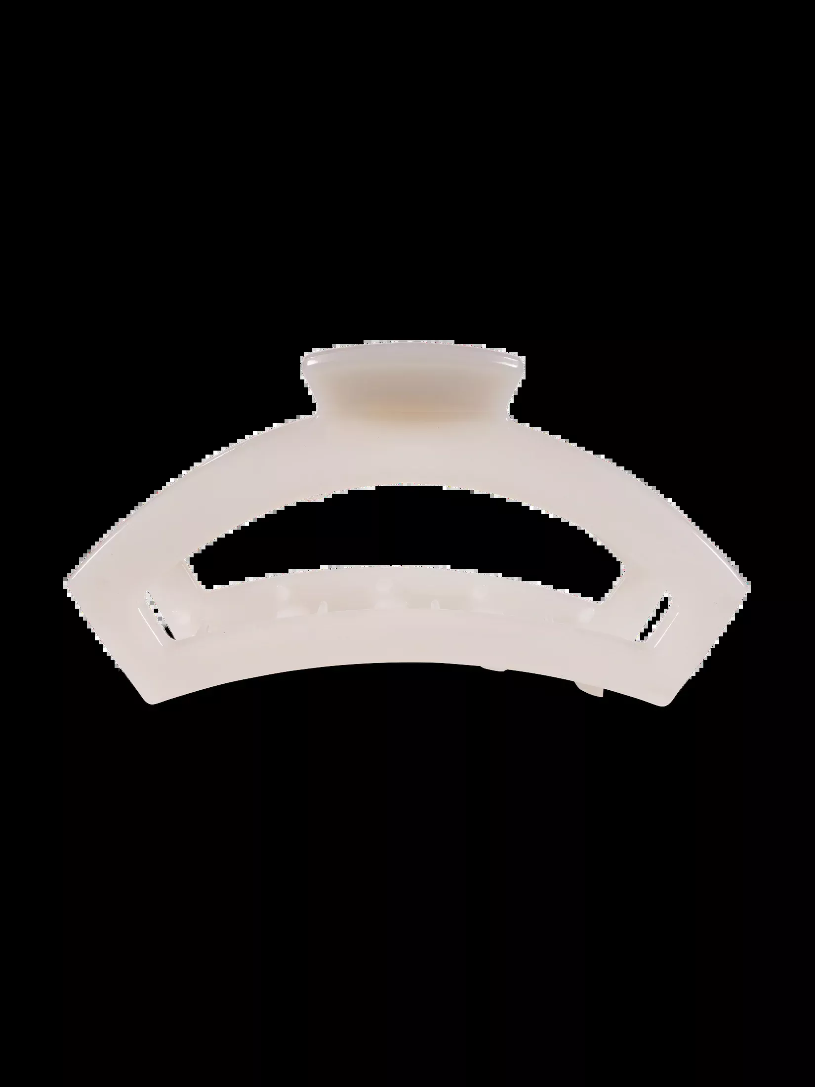 Open Hair Clip | Large | Coconut White