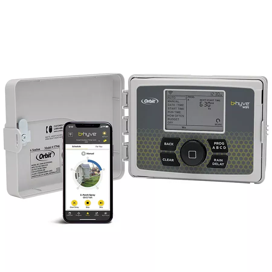 Orbit B-hyve 6-Station Smart Wifi Sprinkler Timer