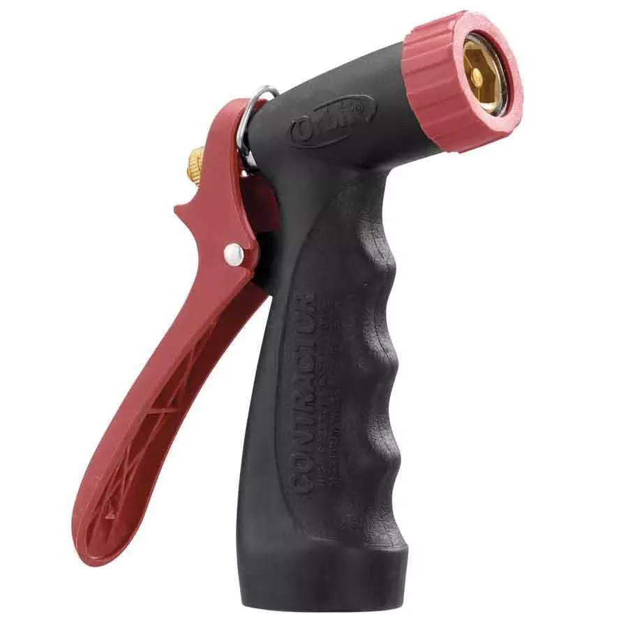 Orbit Zinc Pistol Nozzle With Rubber Grip