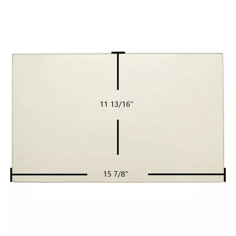 Osburn 2300 Ceramic Glass Panel | 15 7/8″ x 11 13/16″ | Replaces SE30191 / PL30203