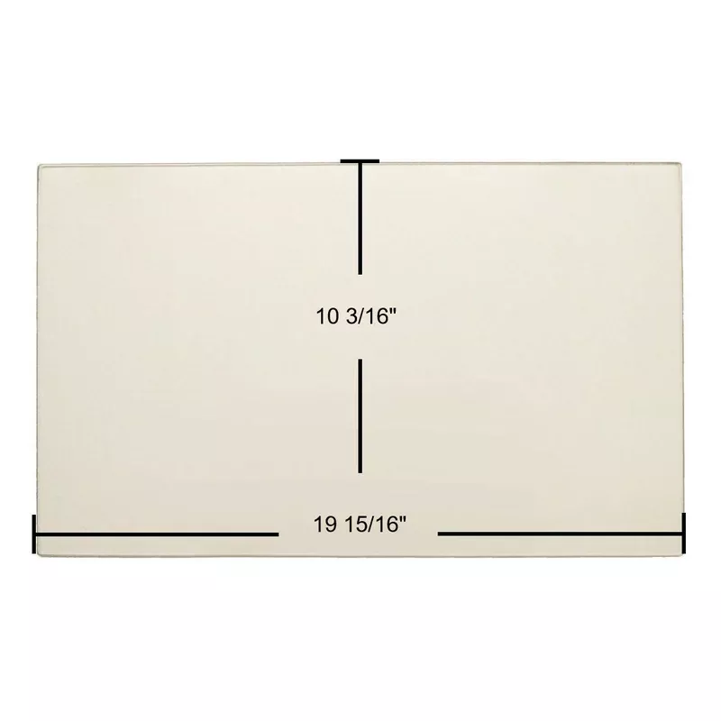Osburn 2400 Ceramic Glass Panel | 19 15/16″ x 10 3/16″ | Replaces SE9105-01