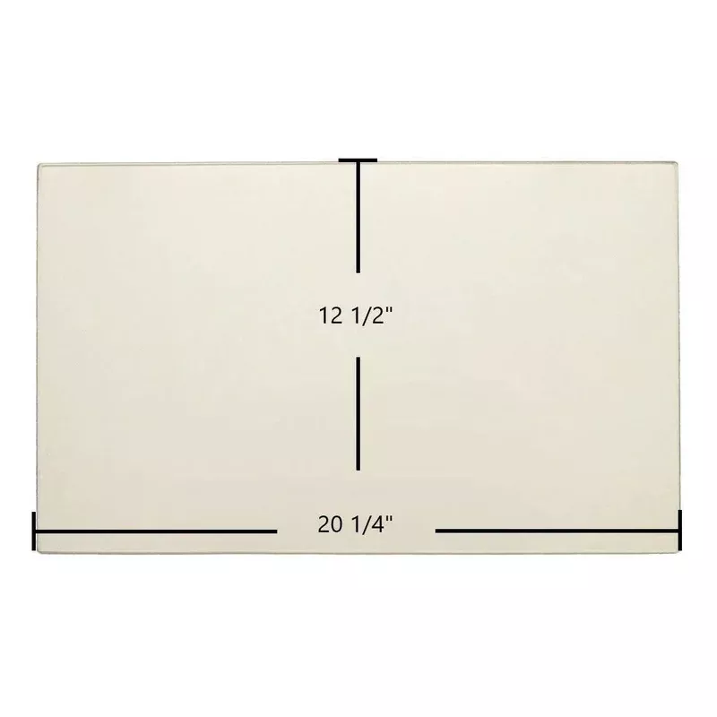 Osburn Matrix Ceramic Glass Panel | 20 1/4″ x 12 1/2″ | Replaces 23051