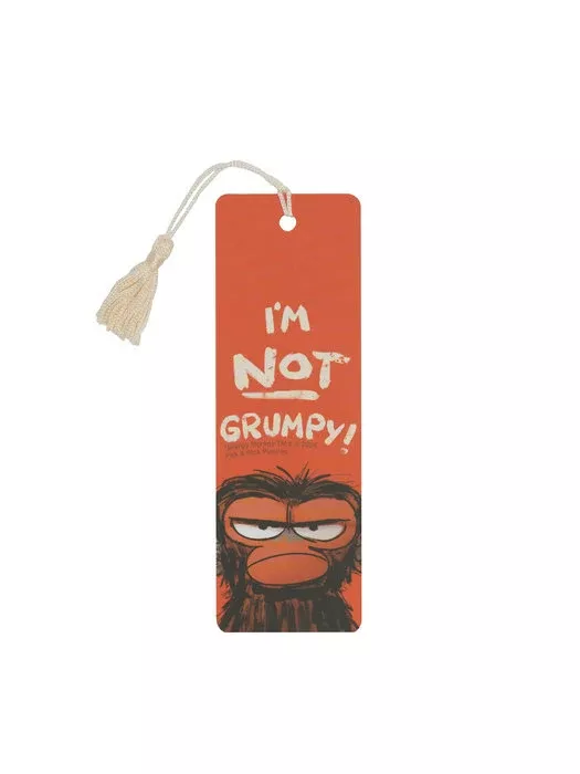 Out of Print - Grumpy Monkey Bookmark