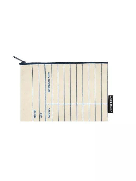 Out of Print - Library Card Pouch