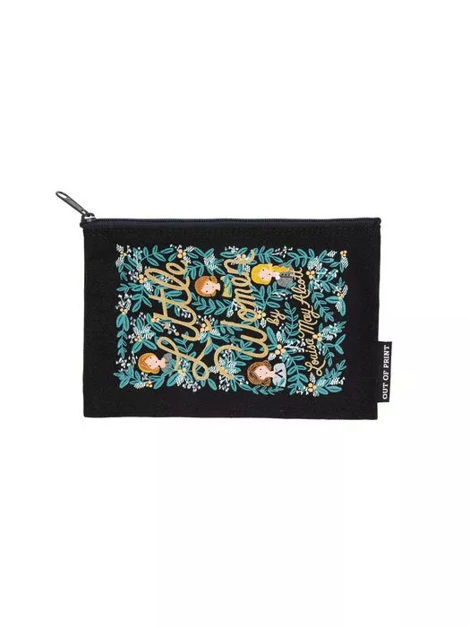 Out of Print - Little Women Pouch, Puffin in Bloom