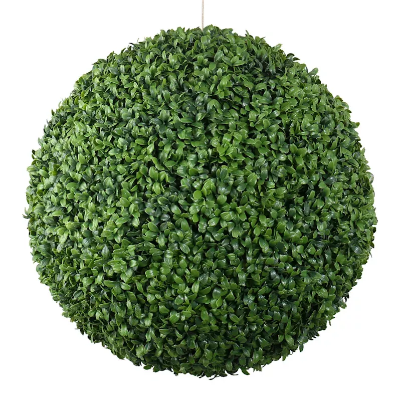 Outdoor Boxwood Shrub Ball, 17"