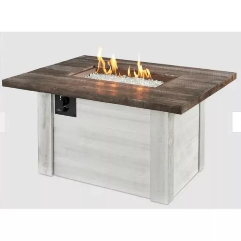 Outdoor GreatRoom Alcott Rectangular Gas Fire Pit Table ALC-1224 65% off