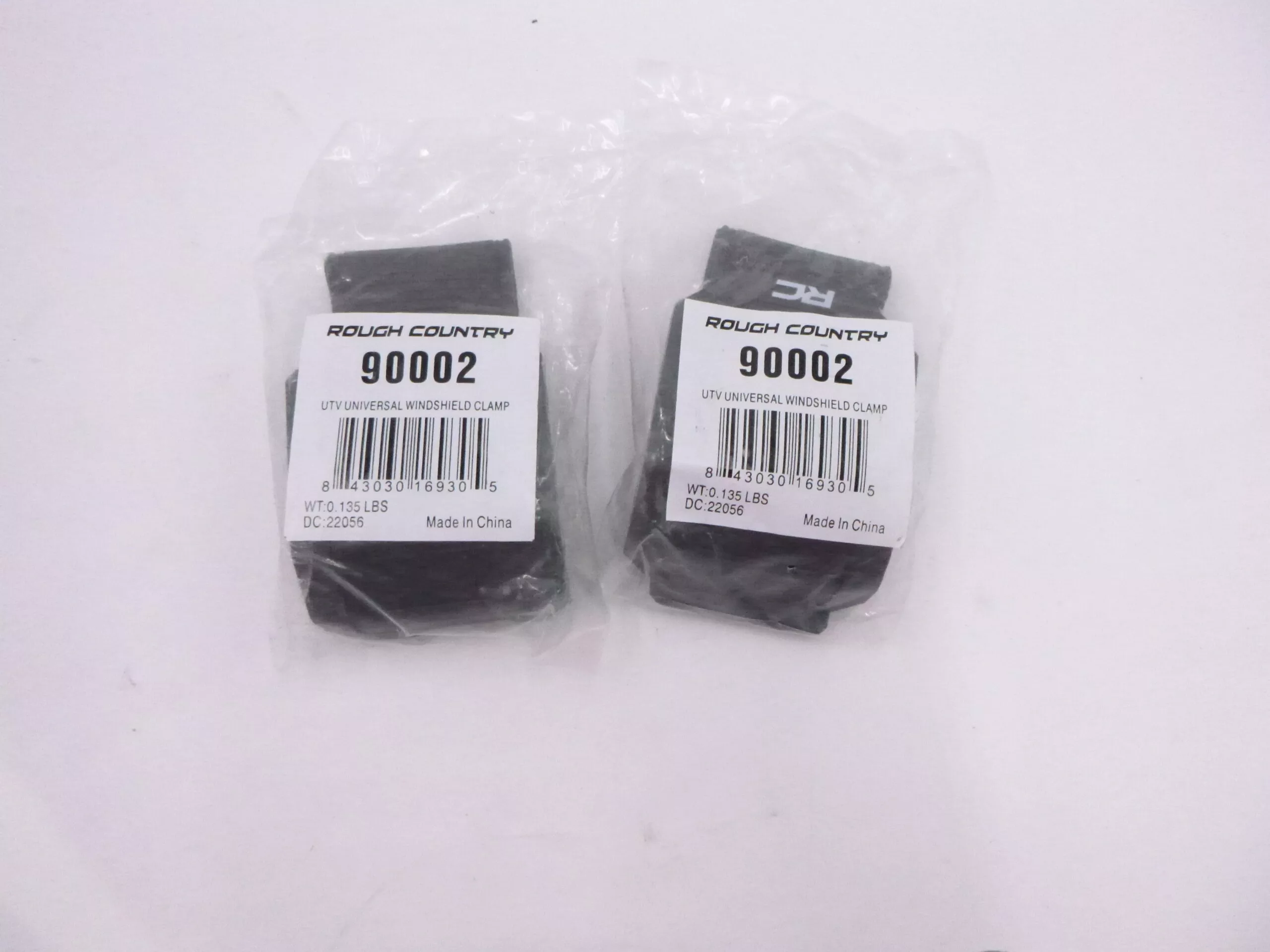 Pack Of 2: Rough Country UTV Universal Windshield Window Clamp For RZR XP Ranger