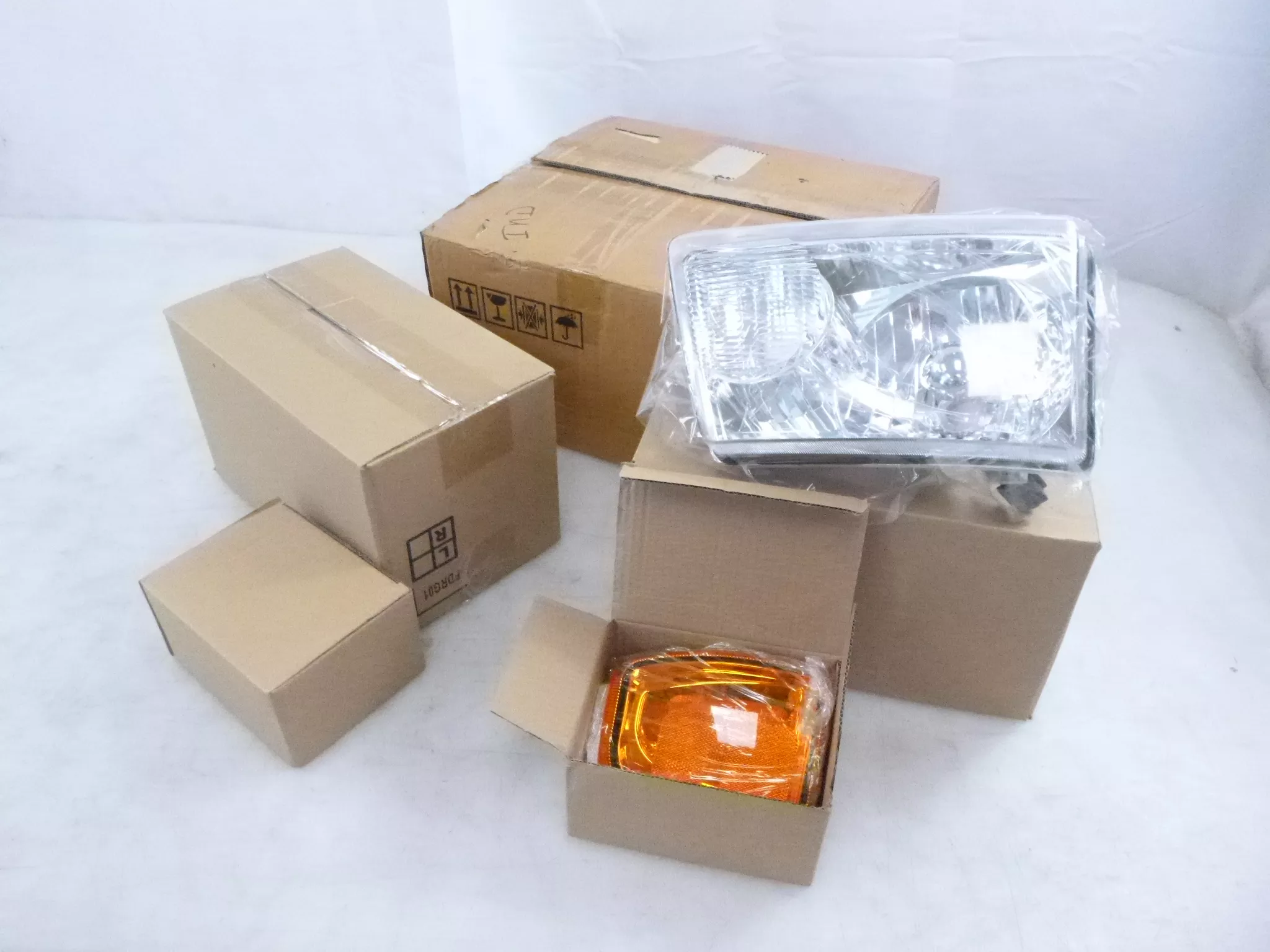 Pair Of Headlights For Ford Ranger 2001-2011 Assembly Housing HA0101W173