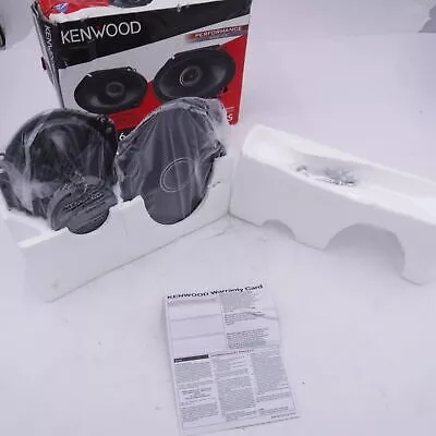 Pair Kenwood KFC-C6896P 6×8″ 360 Watt Oval Custom Fit 2 Way Car Speakers