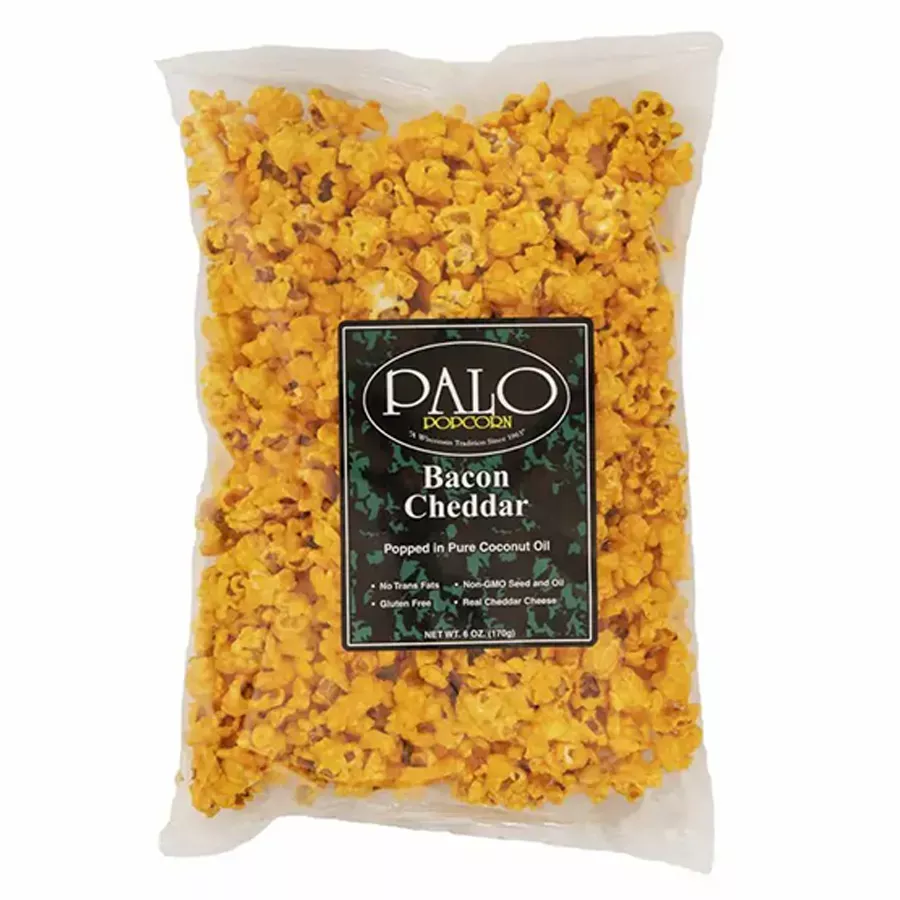 Palo Popcorn Bacon Cheddar Popcorn - 6 oz