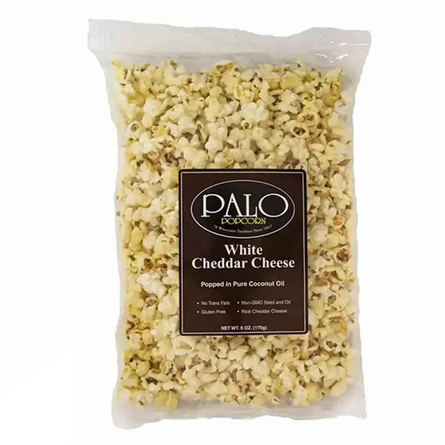 Palo Popcorn White Cheddar Popcorn - 6 oz
