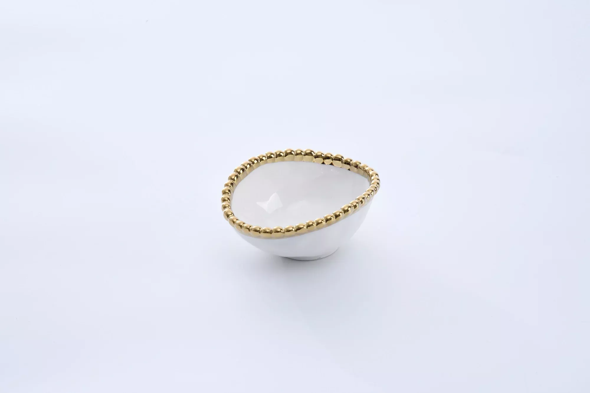 Pampa Bay - Golden Salerno Oval Condiment Bowl