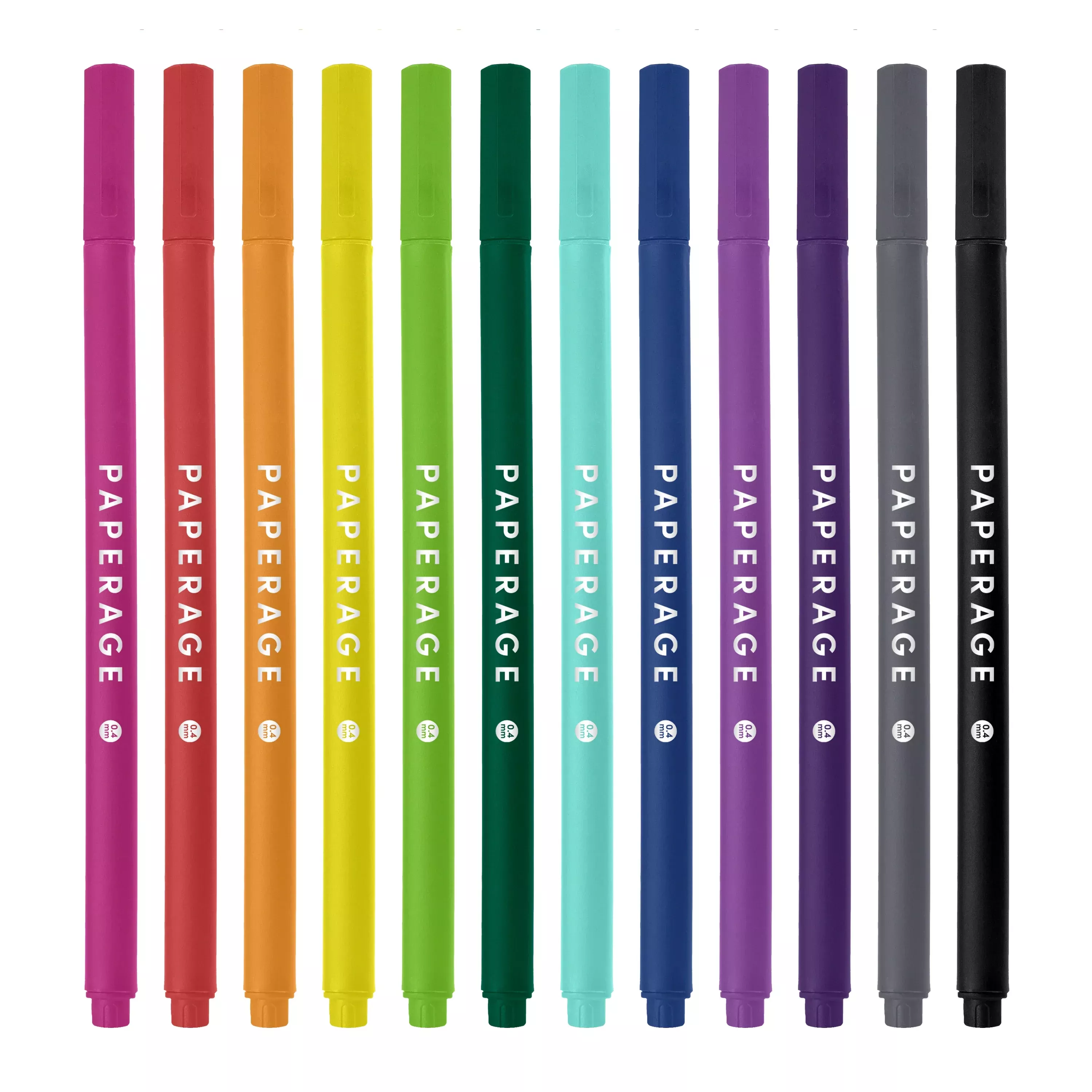 Paperage - Fine Liner Pens, Bright
